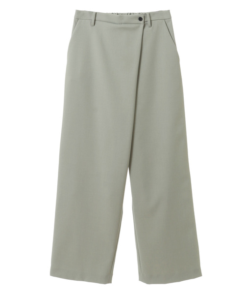 SOFFITTO（ソフィット）の「タイパンストレートパンツ（その他パンツ・レディース・グレイッシュベージュ/ブラック/グリーン・M/S）」の17枚目の写真