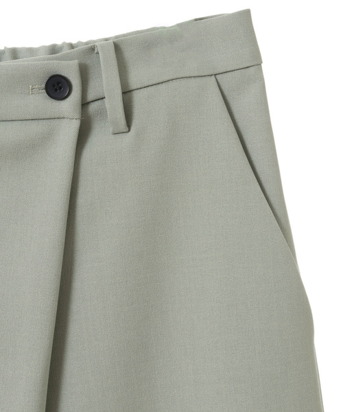 SOFFITTO（ソフィット）の「タイパンストレートパンツ（その他パンツ・レディース・グレイッシュベージュ/ブラック/グリーン・M/S）」の21枚目の写真