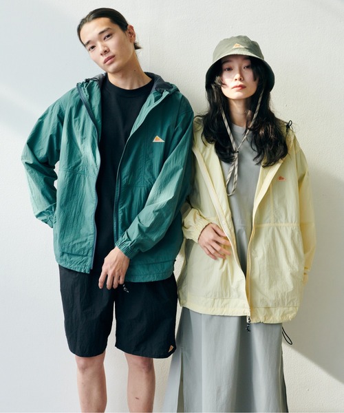 KELTY(ケルティ)の「Wind Parka / 撥水ウィンドパーカー(ブルゾン・レディース・グリーン/ホワイト/ブラック・L/M)」の3枚目の写真