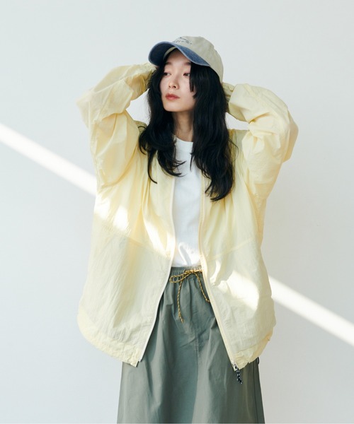 KELTY(ケルティ)の「Wind Parka / 撥水ウィンドパーカー(ブルゾン・レディース・グリーン/ホワイト/ブラック・L/M)」の21枚目の写真