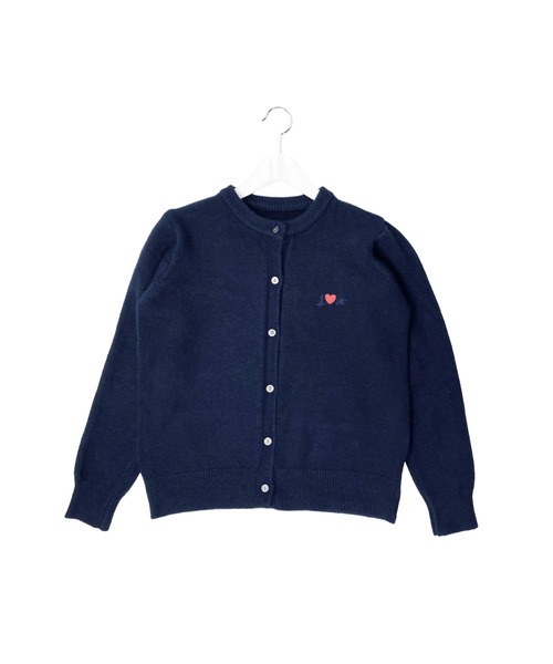 Chouchour（シュシュール）の「【chouchour/シュシュール】ハート刺繍ニットカーディガン（カーディガン/ボレロ・レディース・アイボリー/ピンク/ネイビー・FREE）」の11枚目の写真