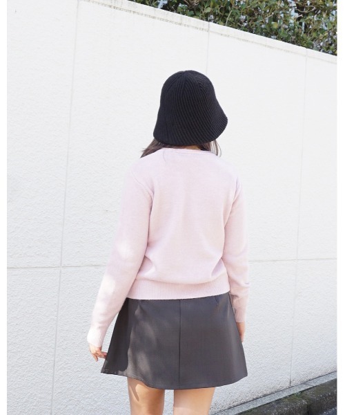 Chouchour（シュシュール）の「【chouchour/シュシュール】ハート刺繍ニットカーディガン（カーディガン/ボレロ・レディース・アイボリー/ピンク/ネイビー・FREE）」の14枚目の写真