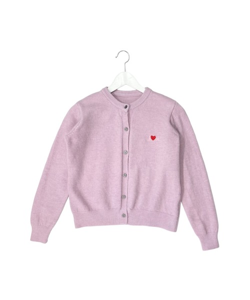 Chouchour（シュシュール）の「【chouchour/シュシュール】ハート刺繍ニットカーディガン（カーディガン/ボレロ・レディース・アイボリー/ピンク/ネイビー・FREE）」の15枚目の写真