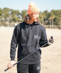 【Fortune Island Golf】Logo Hood Sweat/ロゴプルオーバーパーカー