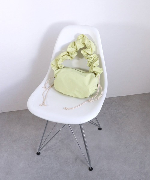 COLDE （コルデ）の「【colde】ギャザーハンドルショルダーバッグ /3241-300-1（ショルダーバッグ・レディース・イエロー/ブラック/アイボリー・FREE）」の14枚目の写真