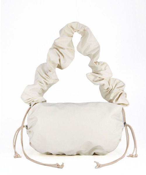 COLDE （コルデ）の「【colde】ギャザーハンドルショルダーバッグ /3241-300-1（ショルダーバッグ・レディース・イエロー/ブラック/アイボリー・FREE）」の11枚目の写真