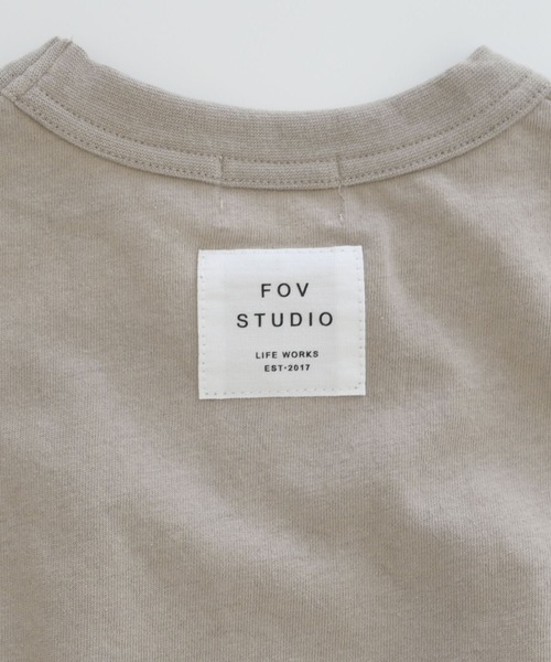 FOV(フォブ)の「フォブ GOODMORNING Tシャツ(Tシャツ/カットソー・キッズ・グレイッシュベージュ/ブラック/ベージュ系その他・M/L/XL/S)」の12枚目の写真