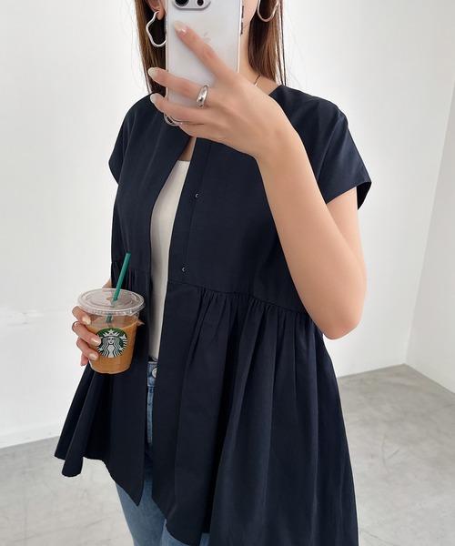 ペプラムジレ（ベスト）｜andme（アンドミー）のファッション通販