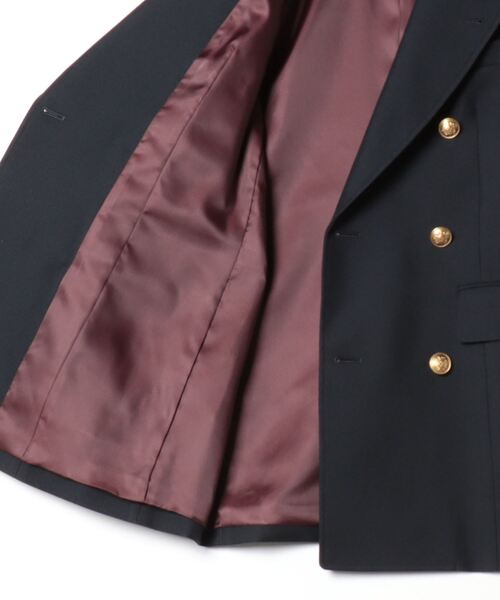 THE SHINZONE(ザ シンゾーン)の「THE SHINZONE LEEFER JACKET 24SMSJK03(テーラードジャケット・レディース・ネイビー・34)」の4枚目の写真