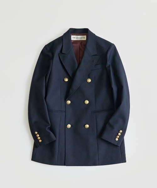 THE SHINZONE(ザ シンゾーン)の「THE SHINZONE LEEFER JACKET 24SMSJK03(テーラードジャケット・レディース・ネイビー・34)」の5枚目の写真