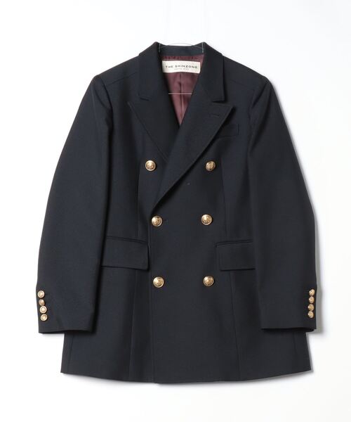 THE SHINZONE(ザ シンゾーン)の「THE SHINZONE LEEFER JACKET 24SMSJK03(テーラードジャケット・レディース・ネイビー・34)」の3枚目の写真