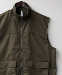 おしゃれスタ（オシャレスタ）の「TCツイルスタンドベスト【IR】 オーバーサイズ メンズ レディース（ベスト）」