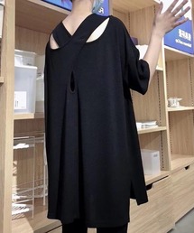 バッククロスカットチュニック