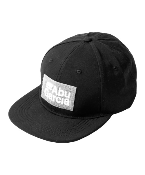 ABU GARCIA(アブ・ガルシア)の「AbuGarcia ベルクロパッチキャップ(キャップ・メンズ・ブラック・FREE)」の1枚目の写真