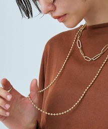 RASW（ラス）の「【RASW】ボールチェーンロングネックレス（ネックレス）」