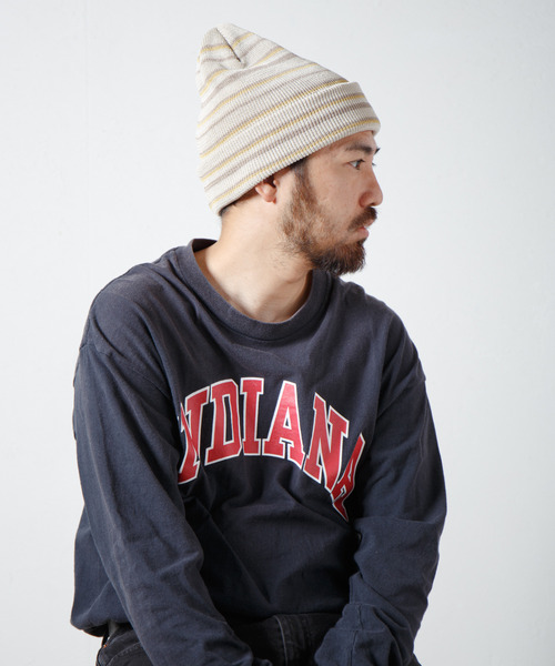 DRIES VAN NOTEN ブラックセルフタイビーニー DRIES VAN NOTEN（ドリスヴァンノッテン）の「MUKI 9713 M.K.HAT