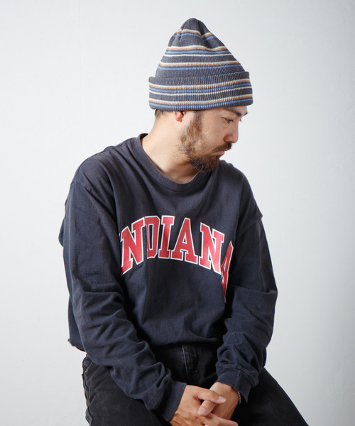 CA4LA 今期マルチカラーニットビーニー MEER KNIT S(ONESIZE PURPLE): ニットキャップ｜帽子通販｜CA4LA