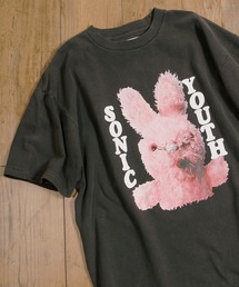 Insonnia PROJECTS | Insonnia Projects インソニアプロジェクト / SONIC YOUTH MK BUNNY TEE / ソニックユースエムケーバニーティー ビッグシルエットプリントTシャツ バンドT / IP-SY-002(Tシャツ/カットソー)