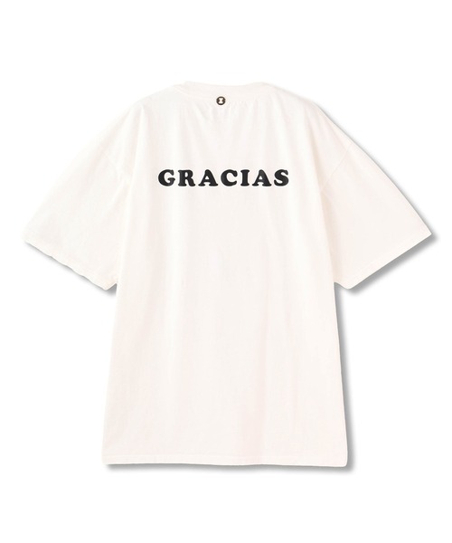 Insonnia PROJECTS（インソニアプロジェクト）の「Insonnia Projects インソニアプロジェクト / SONIC YOUTH MK BUNNY TEE / ソニックユースエムケーバニーティー ビッグシルエットプリントTシャツ バンドT / IP-SY-002（Tシャツ/カットソー・メンズ・ホワイト/ブラック・1/2/3）」の4枚目の写真