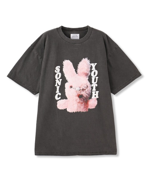 Insonnia PROJECTS（インソニアプロジェクト）の「Insonnia Projects インソニアプロジェクト / SONIC YOUTH MK BUNNY TEE / ソニックユースエムケーバニーティー ビッグシルエットプリントTシャツ バンドT / IP-SY-002（Tシャツ/カットソー・メンズ・ホワイト/ブラック・1/2/3）」の6枚目の写真