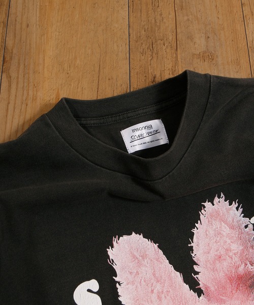 Insonnia PROJECTS（インソニアプロジェクト）の「Insonnia Projects インソニアプロジェクト / SONIC YOUTH MK BUNNY TEE / ソニックユースエムケーバニーティー ビッグシルエットプリントTシャツ バンドT / IP-SY-002（Tシャツ/カットソー・メンズ・ホワイト/ブラック・1/2/3）」の20枚目の写真