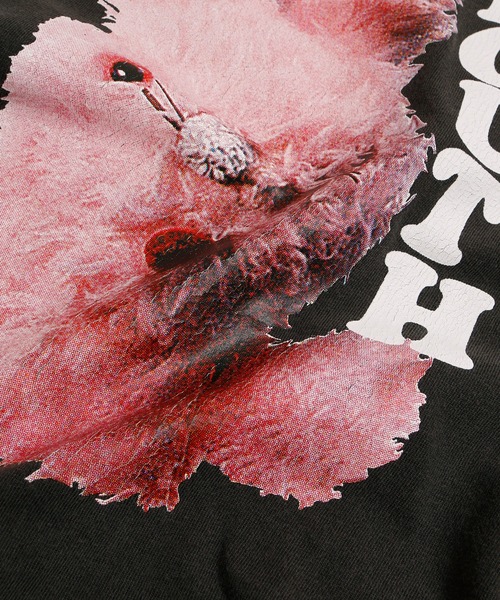 Insonnia PROJECTS（インソニアプロジェクト）の「Insonnia Projects インソニアプロジェクト / SONIC YOUTH MK BUNNY TEE / ソニックユースエムケーバニーティー ビッグシルエットプリントTシャツ バンドT / IP-SY-002（Tシャツ/カットソー・メンズ・ホワイト/ブラック・1/2/3）」の22枚目の写真