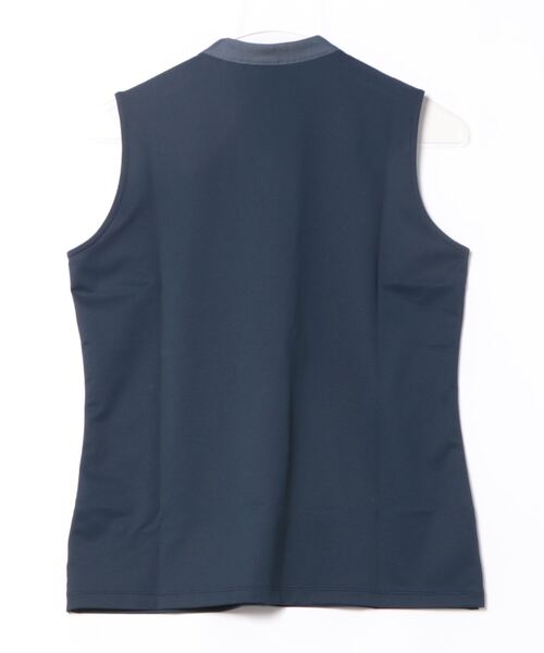 ZOY(ゾーイ)の「WOMENS ストレッチピンメッシュ ノースリーブシャツ(その他トップス・レディース・カーキ/ネイビー/ホワイト・38/40/36)」の10枚目の写真