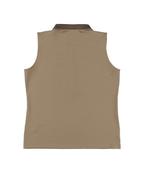 ZOY(ゾーイ)の「WOMENS ストレッチピンメッシュ ノースリーブシャツ(その他トップス・レディース・カーキ/ネイビー/ホワイト・38/40/36)」の5枚目の写真