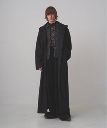 ジャケット・アウター juha EXTREME OVER HOODED COAT BLACK juha EXTREME OVER HOODED COAT BLACK