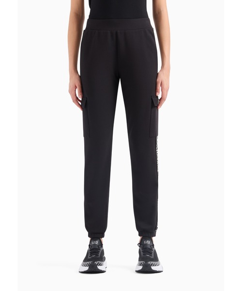 EMPORIO ARMANI EA7（エンポリオアルマーニイーエーセブン）の「【エンポリオ アルマーニ EA7】Dynamic Athlete カーゴパンツ ASV Natural VENTUS7テクニカルファブリック（カーゴパンツ・レディース・ホワイト/ブラック・LARGE/X-SMALL/SMALL/MEDIUM）」の3枚目の写真