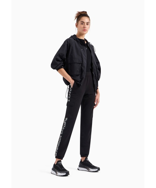 EMPORIO ARMANI EA7（エンポリオアルマーニイーエーセブン）の「【エンポリオ アルマーニ EA7】Dynamic Athlete カーゴパンツ ASV Natural VENTUS7テクニカルファブリック（カーゴパンツ・レディース・ホワイト/ブラック・LARGE/X-SMALL/SMALL/MEDIUM）」の5枚目の写真