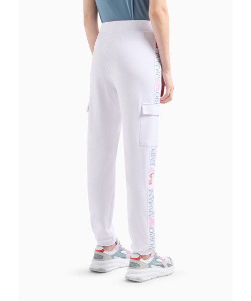 EMPORIO ARMANI EA7（エンポリオアルマーニイーエーセブン）の「【エンポリオ アルマーニ EA7】Dynamic Athlete カーゴパンツ ASV Natural VENTUS7テクニカルファブリック（カーゴパンツ・レディース・ホワイト/ブラック・LARGE/X-SMALL/SMALL/MEDIUM）」の8枚目の写真