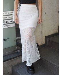 EVRIS | レースロングスカート(スカート)