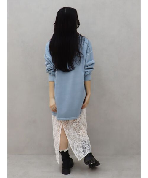 EVRIS（エヴリス）の「レースロングスカート（スカート・レディース・ブラック/ブルー/ホワイト・FREE）」の10枚目の写真