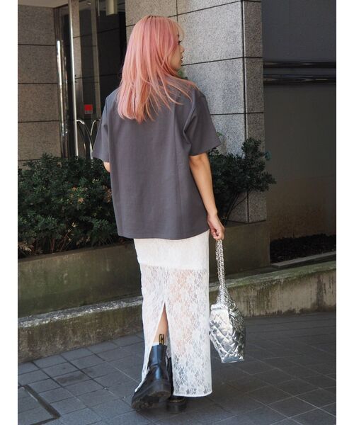 EVRIS（エヴリス）の「レースロングスカート（スカート・レディース・ブラック/ブルー/ホワイト・FREE）」の15枚目の写真