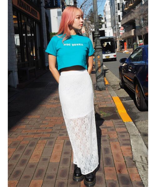 EVRIS（エヴリス）の「レースロングスカート（スカート・レディース・ブラック/ブルー/ホワイト・FREE）」の17枚目の写真