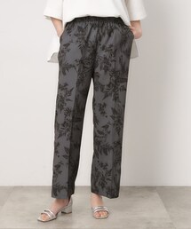 OPAQUE.CLIP | ボタニカルプリントイージーパンツ【洗濯機洗い可】(その他パンツ)