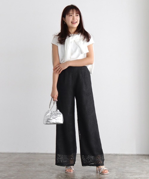todayful クロシェレースパンツ　美品 楽天市場】トゥデイフル TODAYFUL クロシェットレースパンツ