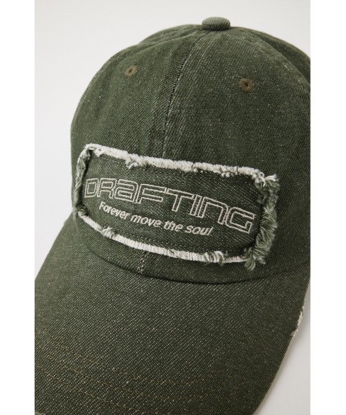 MOUSSY(マウジー)の「GRUNGE キャップ(キャップ・レディース・カーキ/ライトブラック・FREE)」の6枚目の写真