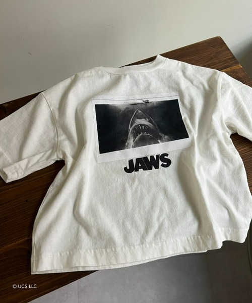 CIAOPANIC TYPY（チャオパニックティピー）の「【KIDS】UNIVERSAL×TYPY キッズムービーTee（Tシャツ/カットソー・キッズ・ホワイト/ホワイト系その他/ホワイト系その他3/ブラック/ブラック系その他2/ホワイト系その他2/ブラック系その他/ブラック系その他3/チャコールグレー/オフホワイト・SMALL/MEDIUM/LARGE）」の5枚目の写真