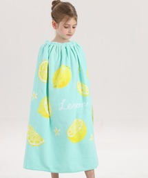 DAY CLOSET | 【80×120cm】キッズ ふんわりポップデザインプールラップタオル(スイムグッズ)