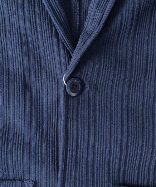 NYLAUS（ナイラス）の「ランダムテレコ 2B テーラードジャケット（テーラードジャケット・メンズ・ブラック/ネイビー・M/L/LL/3L）」の5枚目の写真