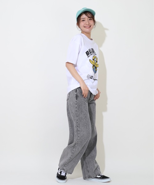 MINIONS（ミニオンズ）の「親子お揃い ミニオン マジックTシャツ 9292A（Tシャツ/カットソー・レディース・ホワイト・M/S/L）」の10枚目の写真