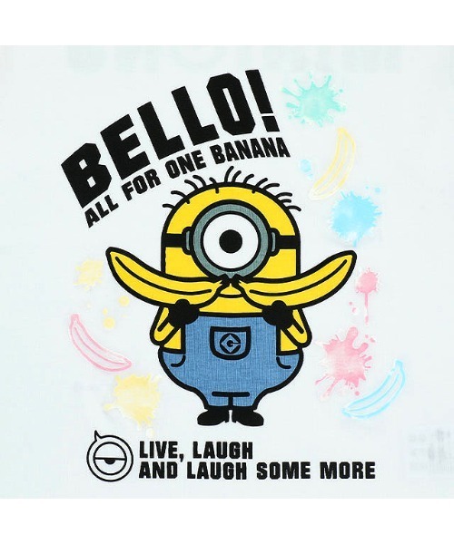 MINIONS（ミニオンズ）の「親子お揃い ミニオン マジックTシャツ 9292A（Tシャツ/カットソー・レディース・ホワイト・M/S/L）」の5枚目の写真