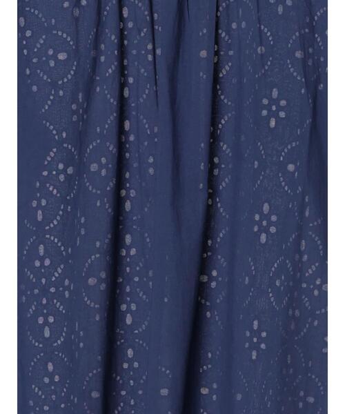 sm2rhythm（サマンサモスモスリズム）の「カットワーク刺繍シアーチュニック（シャツ/ブラウス・レディース・ブルー/オフホワイト/ブラック・F）」の20枚目の写真