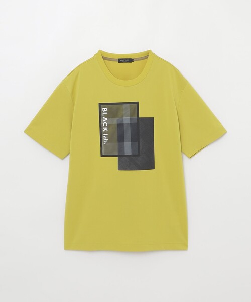 BLACK LABEL CRESTBRIDGE(ブラックレーベル・クレストブリッジ)の「【BLACK lab.】テクニカルボックスグラフィックTシャツ(Tシャツ/カットソー・メンズ・オフホワイト/ブラック/チャコールグレー/ホワイト系その他・M/XL/L)」の20枚目の写真