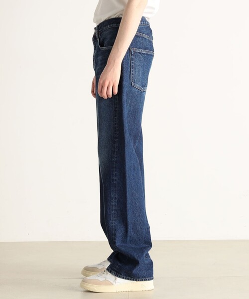 EDITION(エディション)の「ヴィンテージデニム ルーズストレートパンツ(デニムパンツ・メンズ・ブルー・S/M/L)」の5枚目の写真