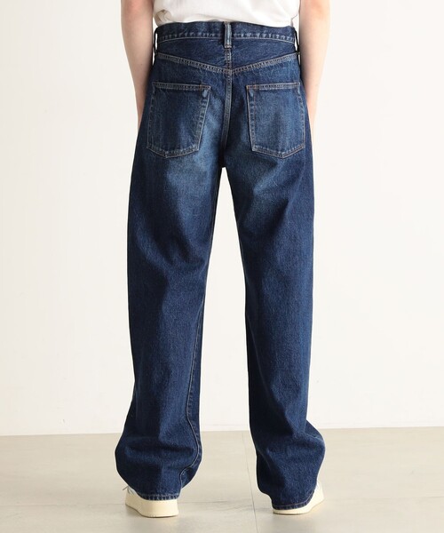 EDITION(エディション)の「ヴィンテージデニム ルーズストレートパンツ(デニムパンツ・メンズ・ブルー・S/M/L)」の6枚目の写真