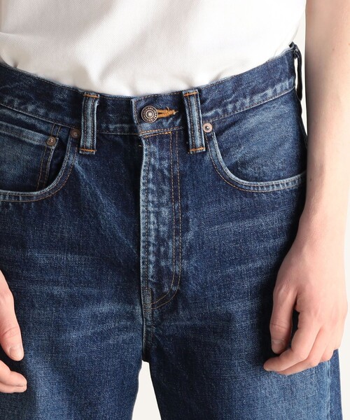 EDITION(エディション)の「ヴィンテージデニム ルーズストレートパンツ(デニムパンツ・メンズ・ブルー・S/M/L)」の7枚目の写真