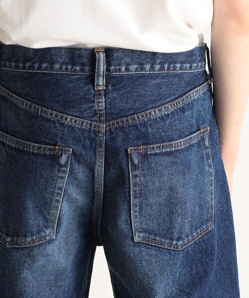 EDITION(エディション)の「ヴィンテージデニム ルーズストレートパンツ(デニムパンツ・メンズ・ブルー・S/M/L)」の8枚目の写真